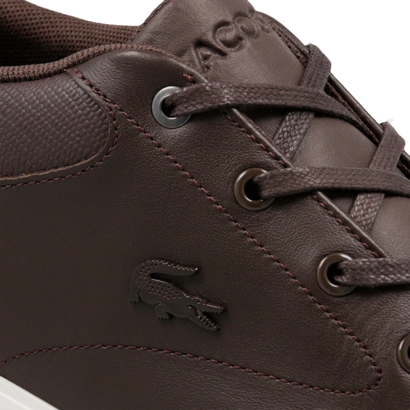 Męskie trampki LACOSTE BAYLISS 119 2 CMA 737cma00051w7 kolor brązowy