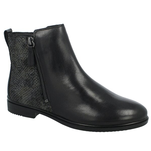 Damskie botki / sztyblety ECCO TOUCH 15 B 26170353994 kolor czarny