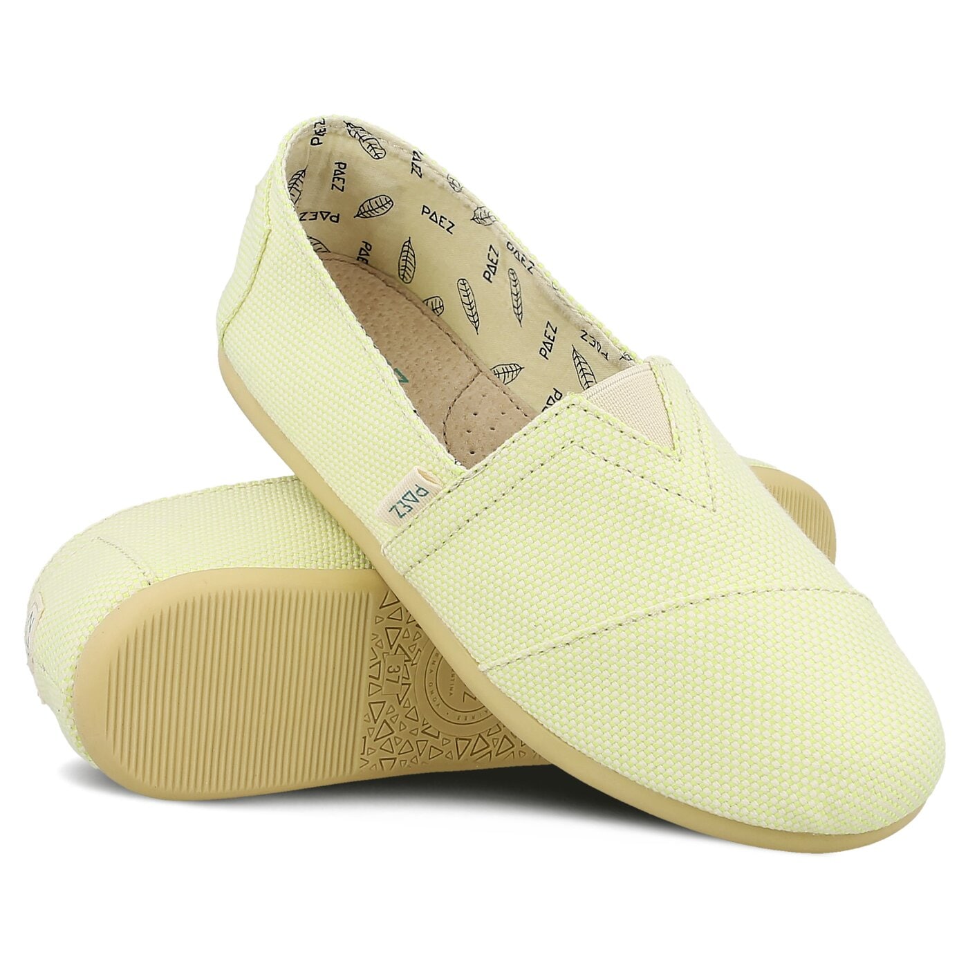 Damskie espadryle PAEZ ORIGINAL - PANAMA 1730501s14611 kolor żółty