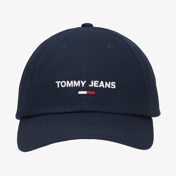 Damska czapka z daszkiem TOMMY HILFIGER CZAPKA SPORT CAP am0am08492c87 kolor granatowy