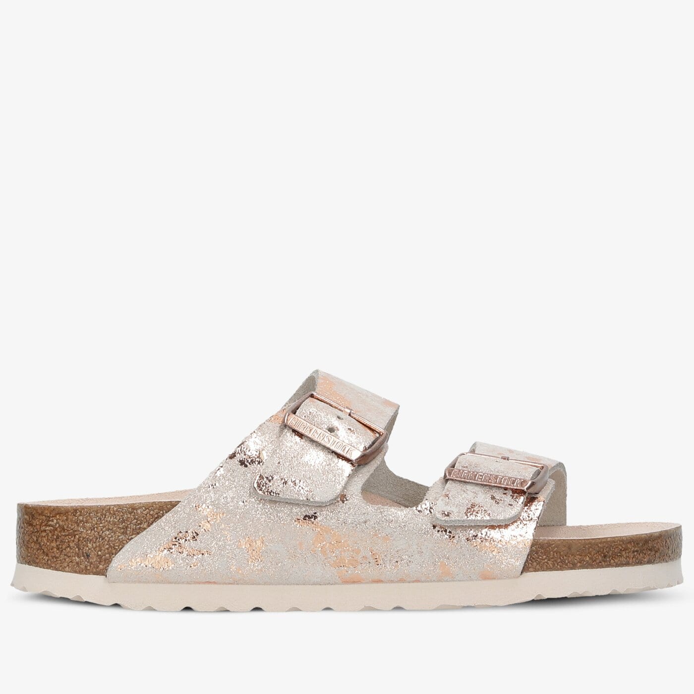 Damskie klapki BIRKENSTOCK ARIZONA  1017416 kolor złoty