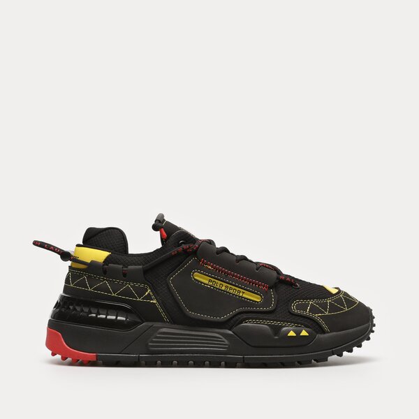 Męskie sneakersy (buty) POLO RL PS200 SNEAKERS LOW TOP LACE 809846170002 kolor czarny