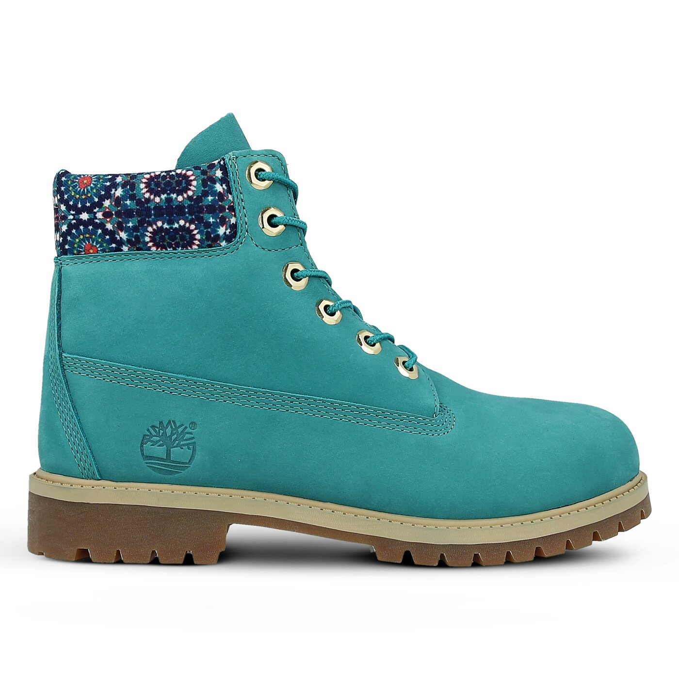 Dziecięce trapery TIMBERLAND PREMIUM 6 INCH WP BOOT  a1ko8 kolor zielony