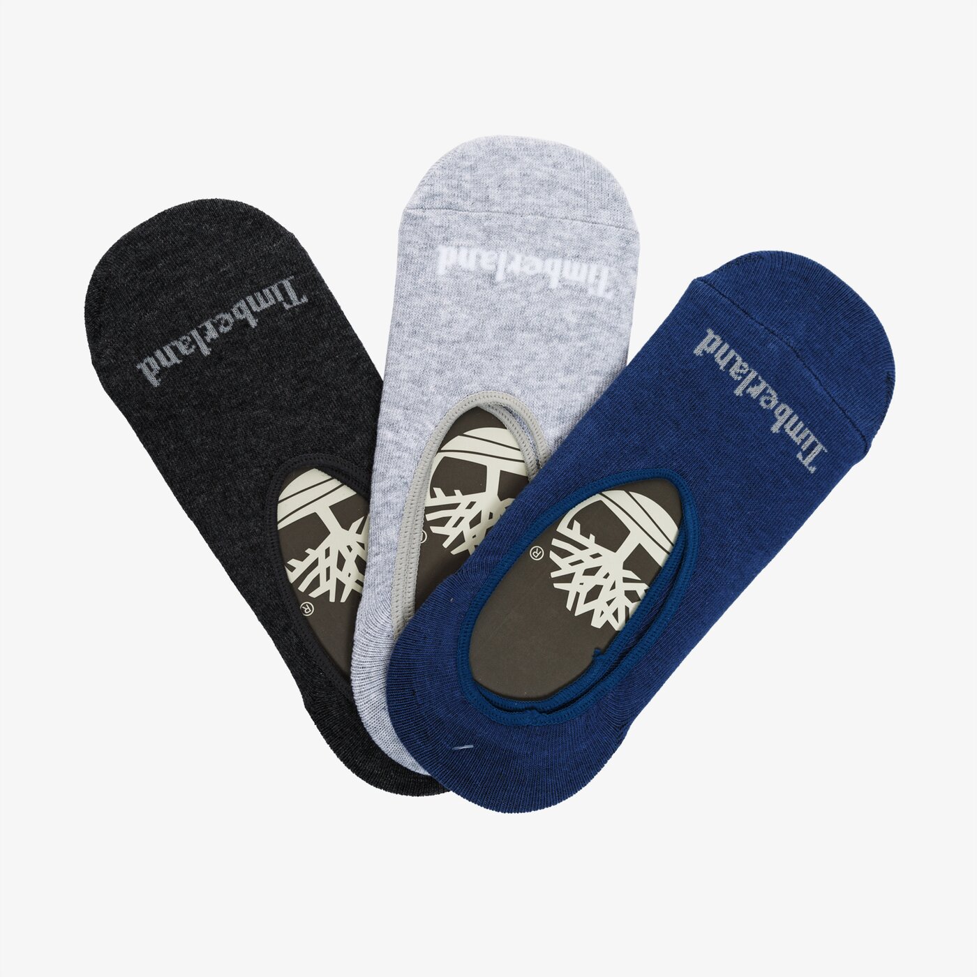 Męskie skarpetki TIMBERLAND SKARPETY 3PP CORE INVISIBLE SOCK tb0a1ebs4841 kolor multicolor