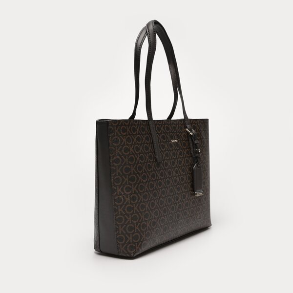Damska torebka CALVIN KLEIN TOREBKA CK MUST SHOPPER MD - PU MONO k60k6109230hd kolor czarny
