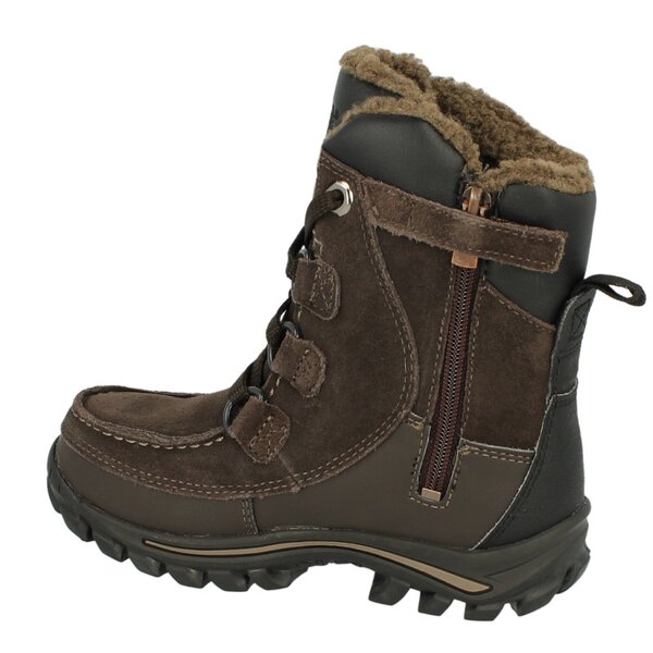 Dziecięce buty outdoor / trekkingowe TIMBERLAND RIME RIDGE HP WP BOOT 3580r kolor brązowy