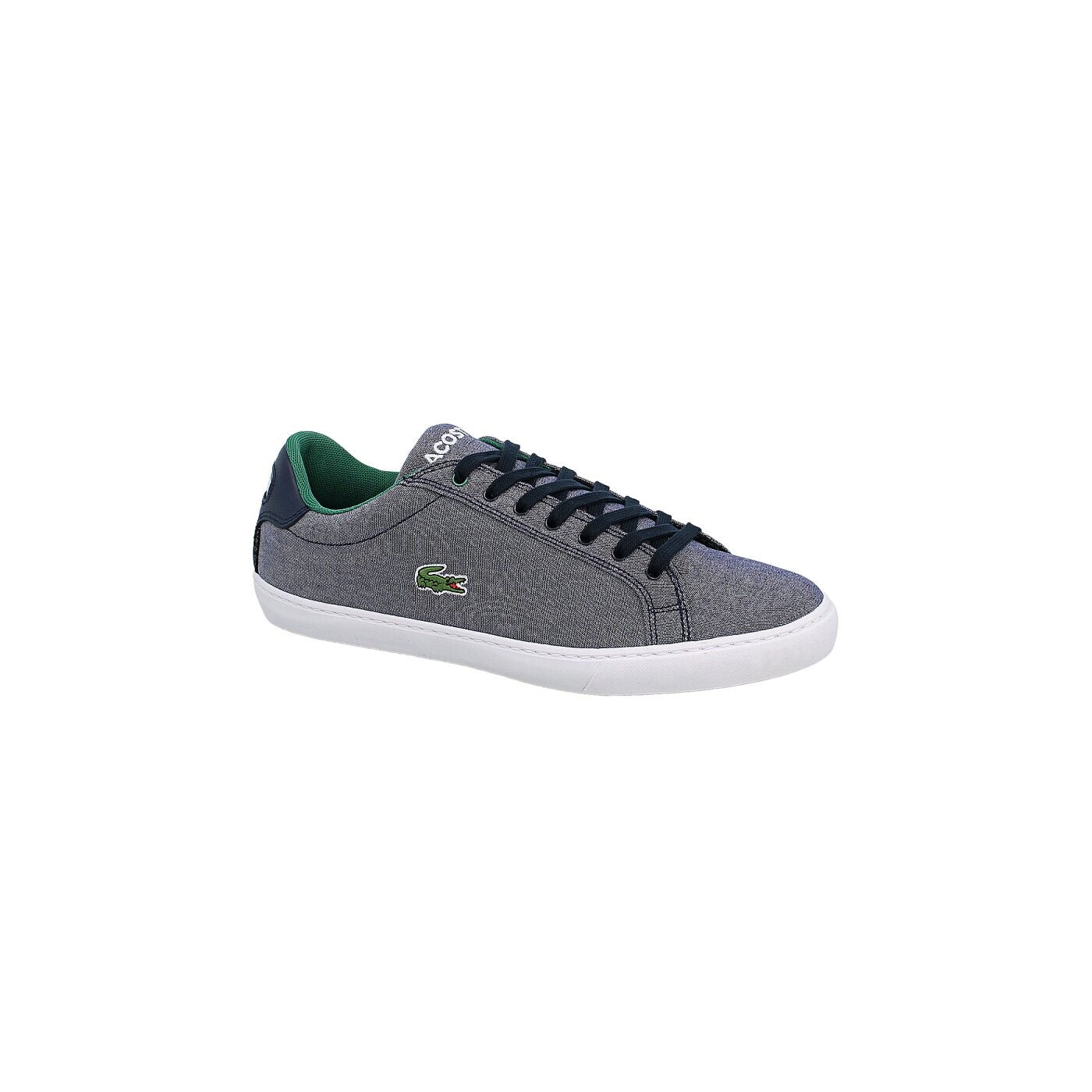 Męskie sneakersy (buty) LACOSTE GRAD VULC CE  729spm2004db4 kolor niebieski