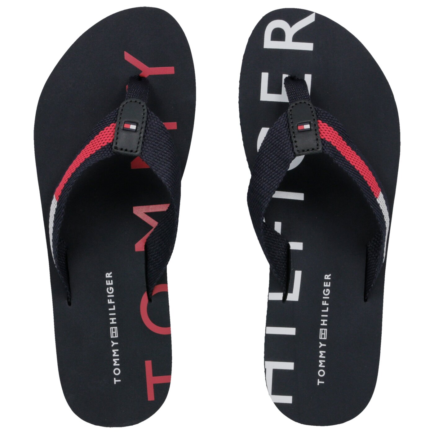Damskie klapki TOMMY HILFIGER INT MELLIE 42D FLAT BEACH SANDAL HILFIGER PRI fw0fw03887020 kolor granatowy