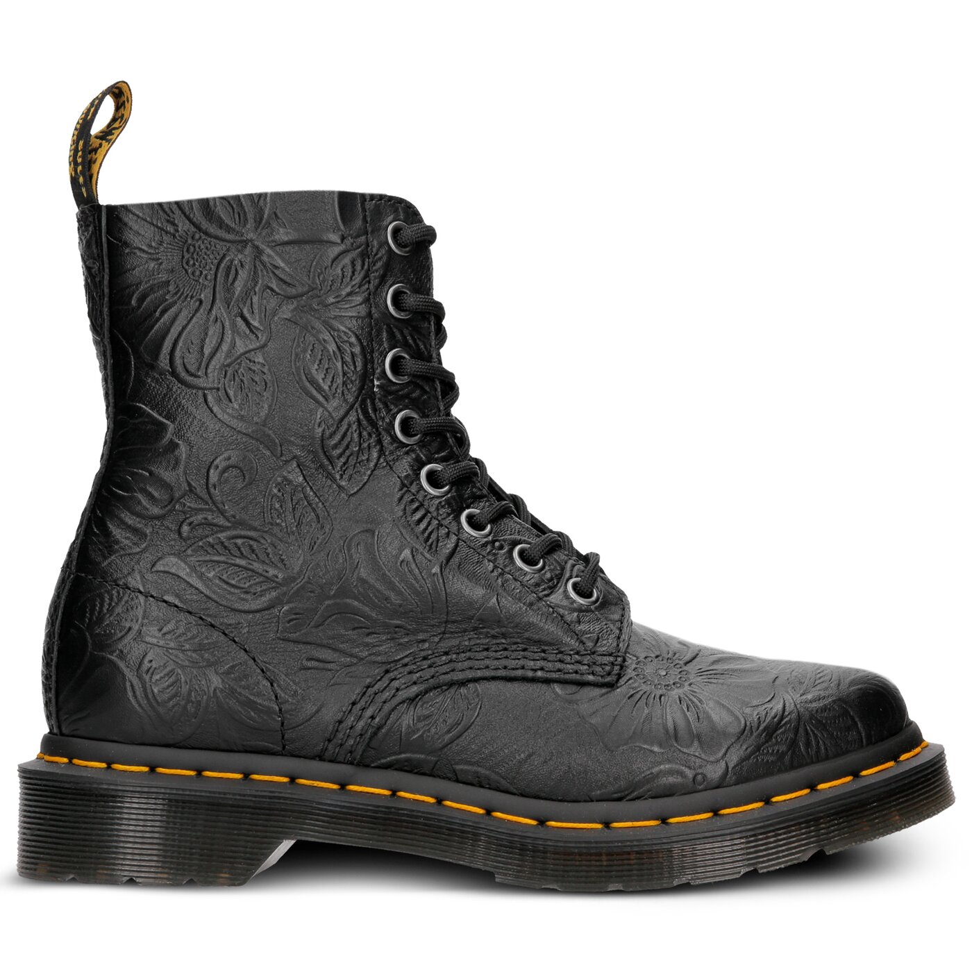 Damskie botki / sztyblety DR MARTENS 8 EYE BOOT 24002001 kolor czarny