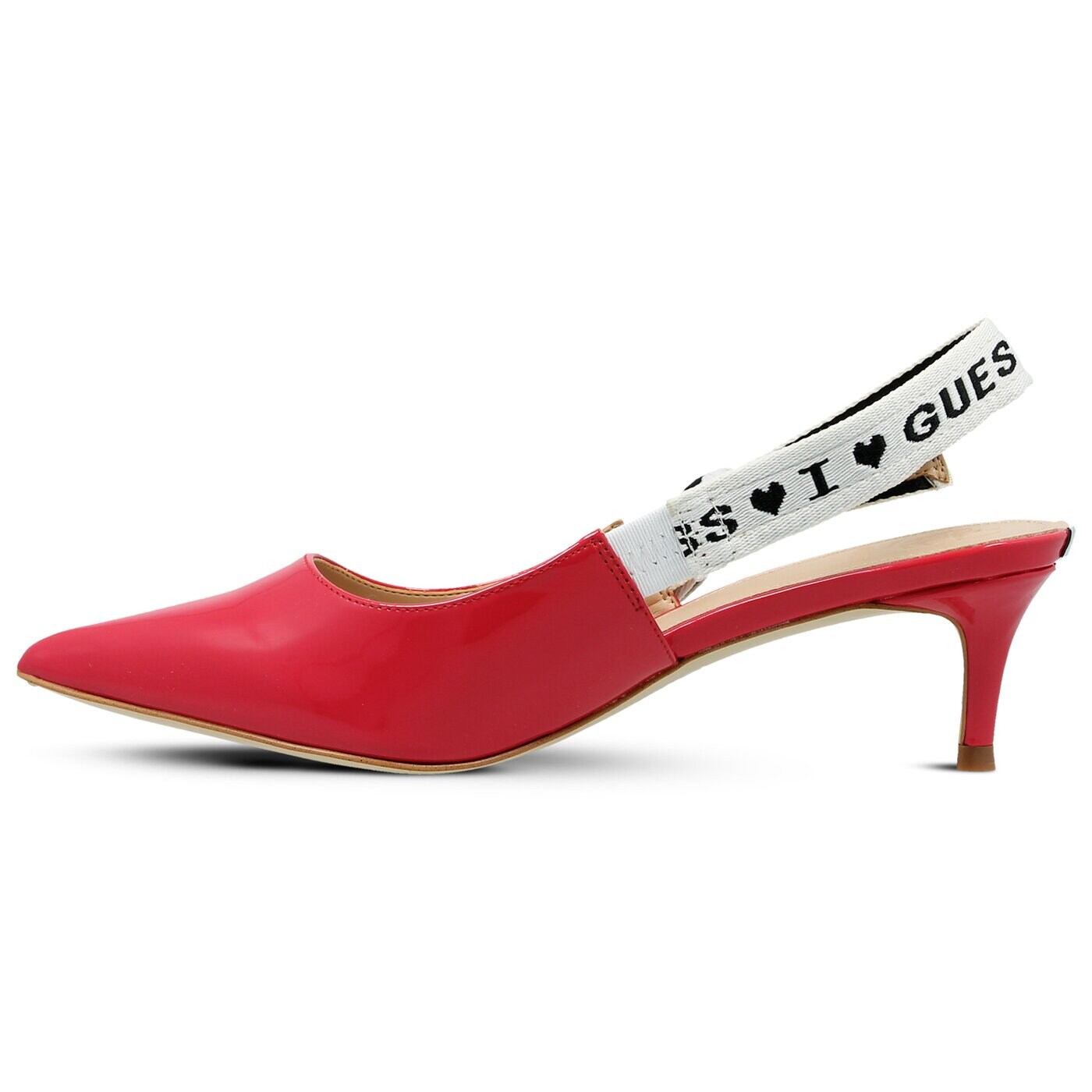 Damskie szpilki / czółenka GUESS DAYLEE2 fldy21paf05red kolor czerwony