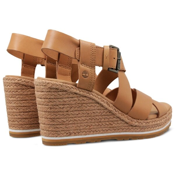Damskie sandały TIMBERLAND NICE COAST ANKLE STRAP tb0a21kt2551 kolor beżowy