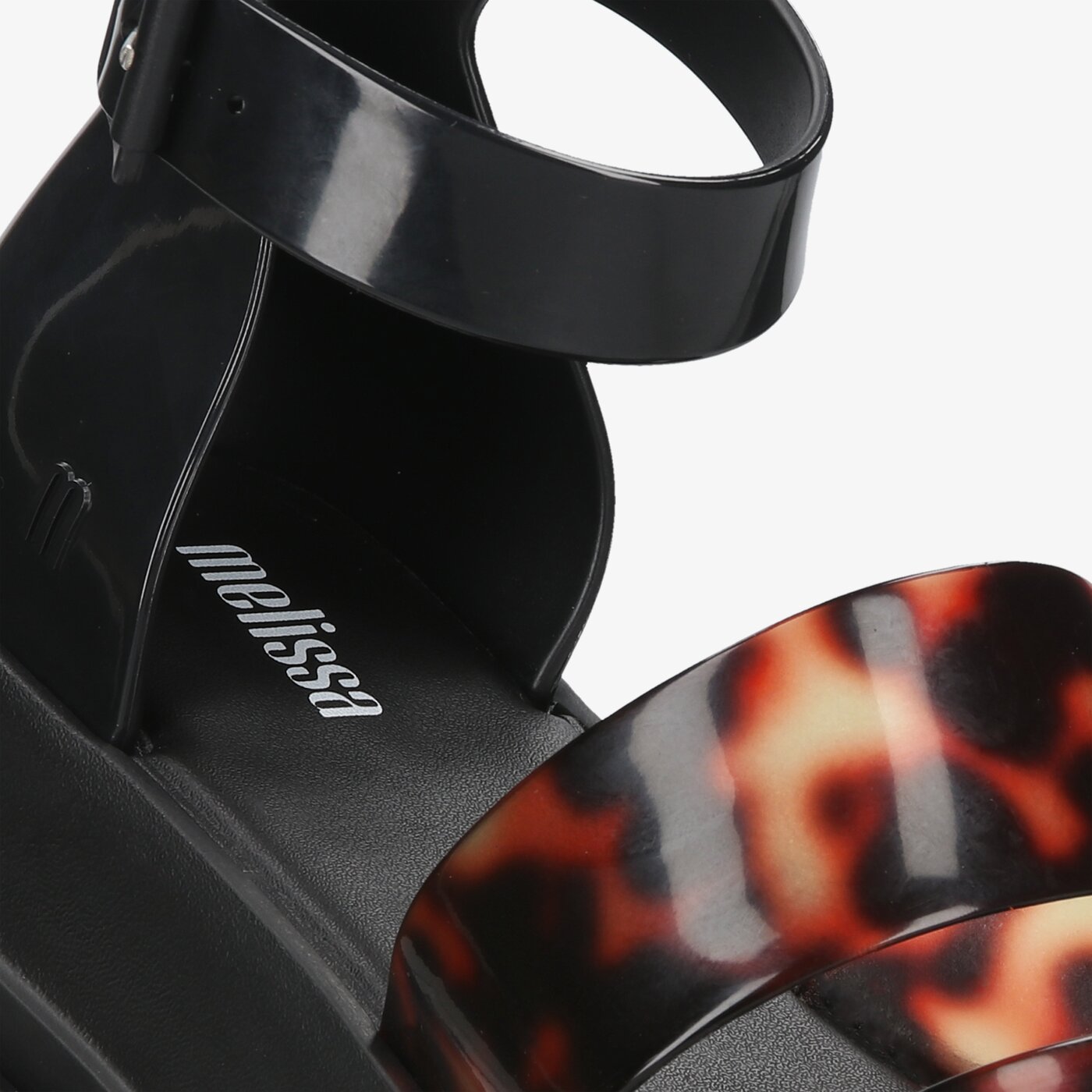 Damskie sandały MELISSA MODEL PLATFORM 32794-52812 kolor czarny