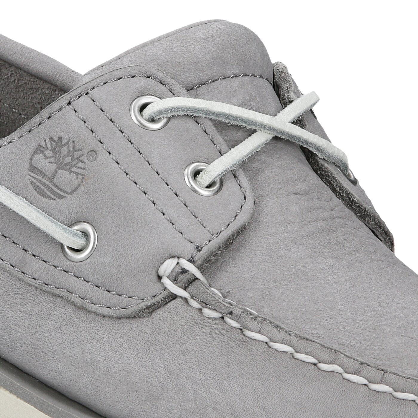 Męskie mokasyny TIMBERLAND CLASSIC BOAT 2 EYE a1fi6 kolor szary