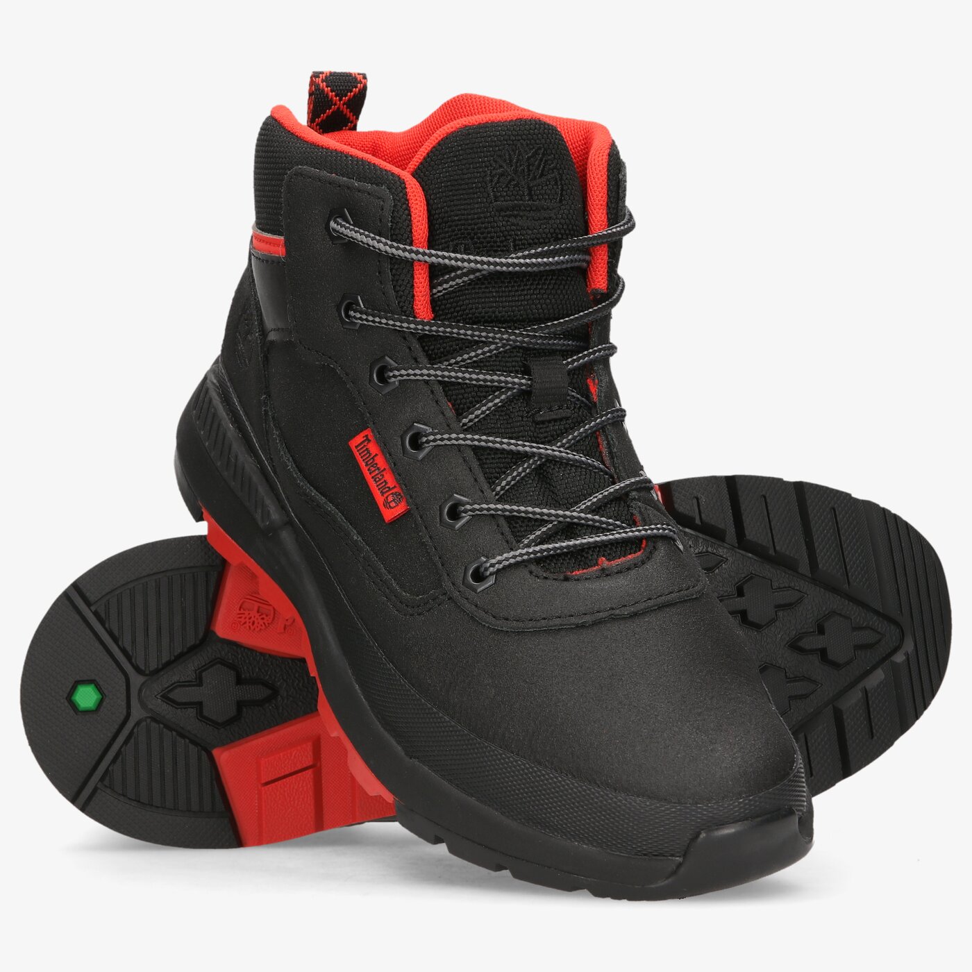 Dziecięce buty outdoor / trekkingowe TIMBERLAND FIELD TREKKER MID tb0a2gp80151 kolor czarny