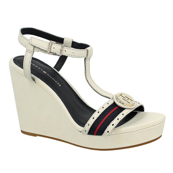 Damskie sandały TOMMY HILFIGER EMERY 55A  fw56816771121 kolor biały