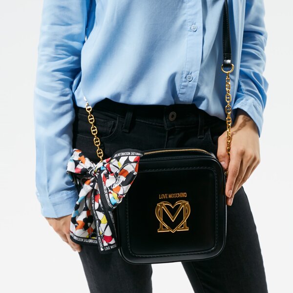 Damska torebka LOVE MOSCHINO TOREBKA CAMERA BAG jc4264pp0ckk0000 kolor czarny