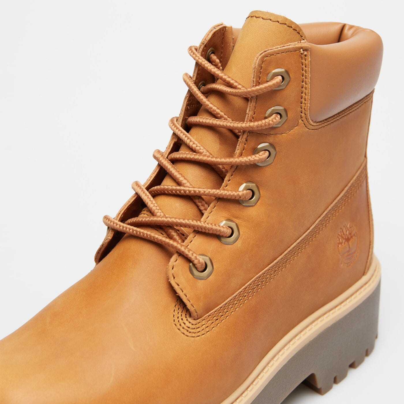 Damskie trapery TIMBERLAND STONE STREET 6 INCH LACE UP WP BOOT tb0a2h3cen11 kolor brązowy