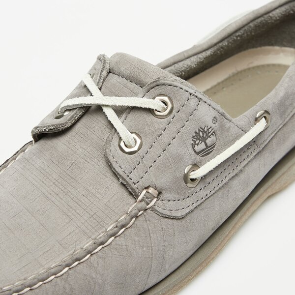 Męskie mokasyny TIMBERLAND CLASSIC BOAT BOAT SHOE MEDIUM tb0a4187el81 kolor szary