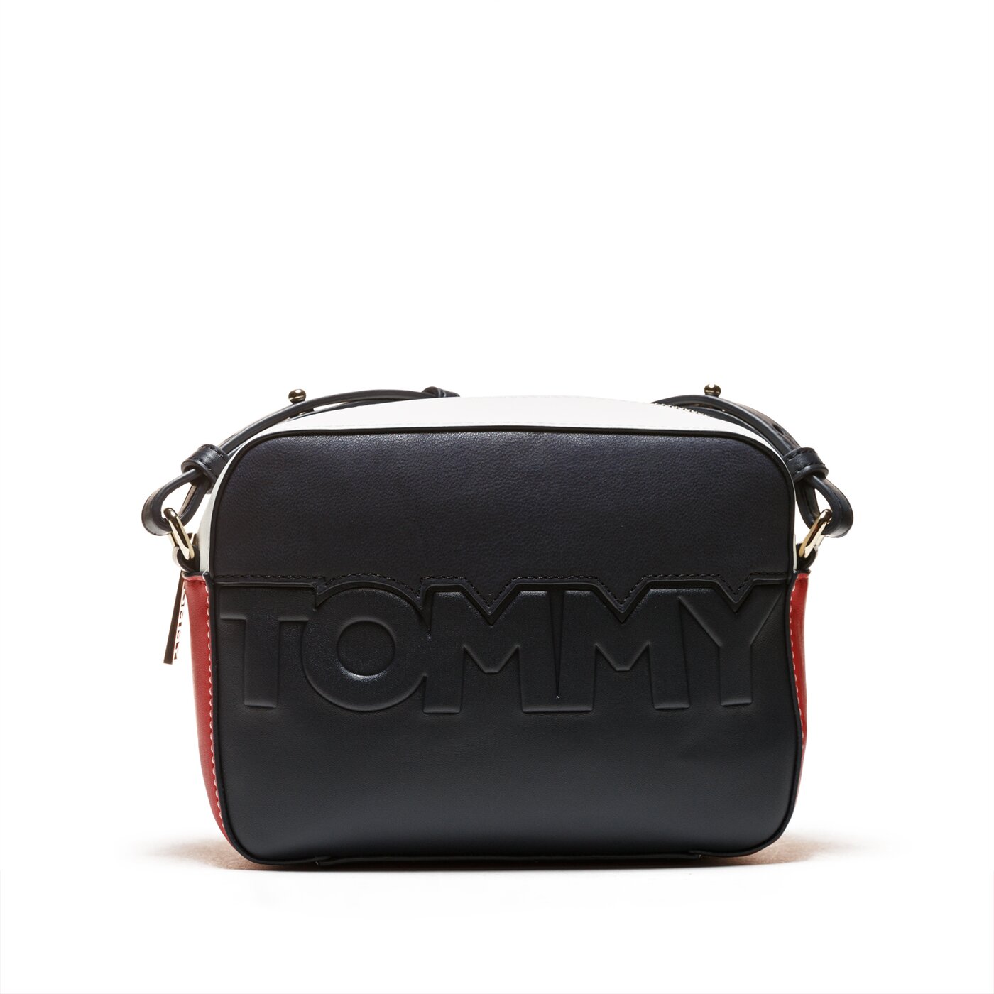 Damska torebka TOMMY HILFIGER TOREBKA TOMMY LOGO CROSSOVER aw0aw05644901 kolor granatowy