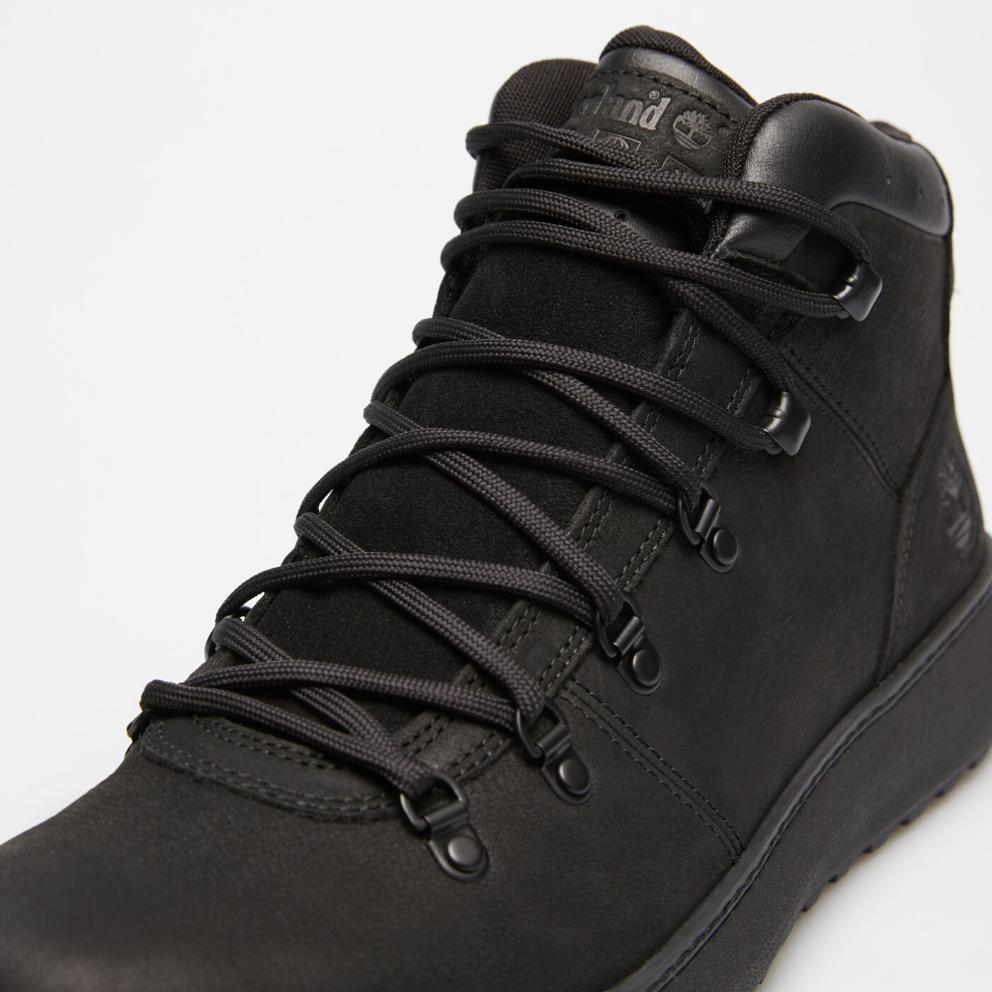 Męskie buty za kostkę TIMBERLAND HUDSON ROAD MID LC WATERPROOF CHUKKA tb0a69rdw051 kolor czarny