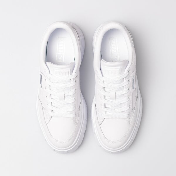 Damskie sneakersy (buty) PUMA MAYZE STACK LTHR WNS 38441201 kolor biały