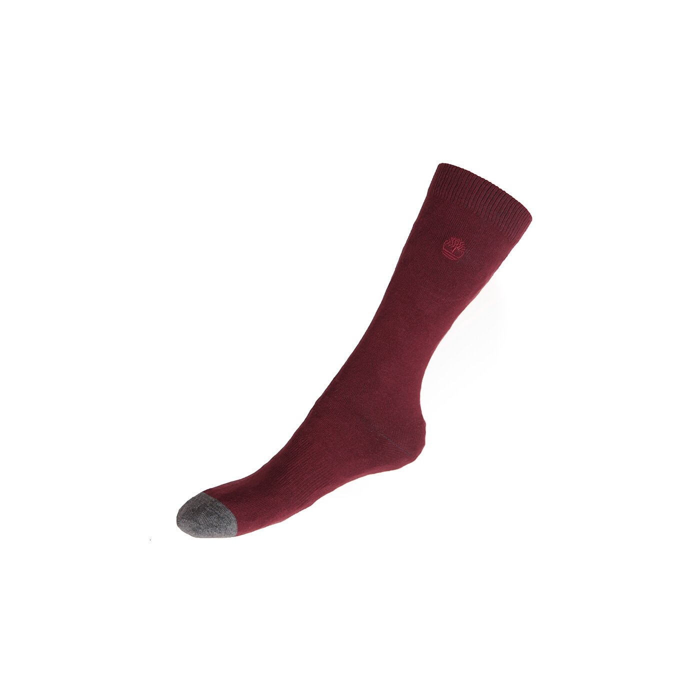 Męskie skarpetki TIMBERLAND SKARPETY 3PP SOCK GIFT BOX j0219211 kolor bordowy