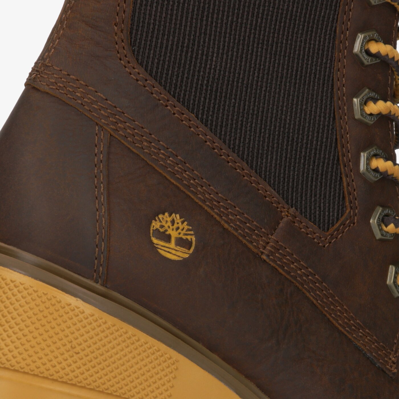 Damskie botki / sztyblety TIMBERLAND SILVER BLOSSOM MID BOOTIE tb0a21za2031 kolor brązowy