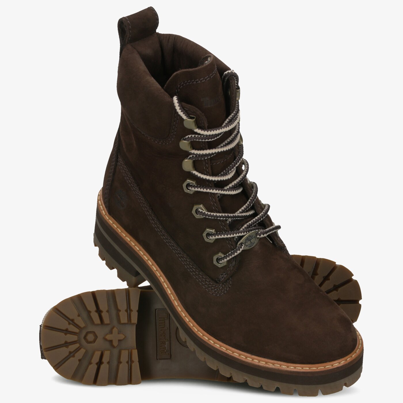 Damskie trapery TIMBERLAND COURMAYEUR VALLEY BOOT  tb0a23uyw821 kolor brązowy