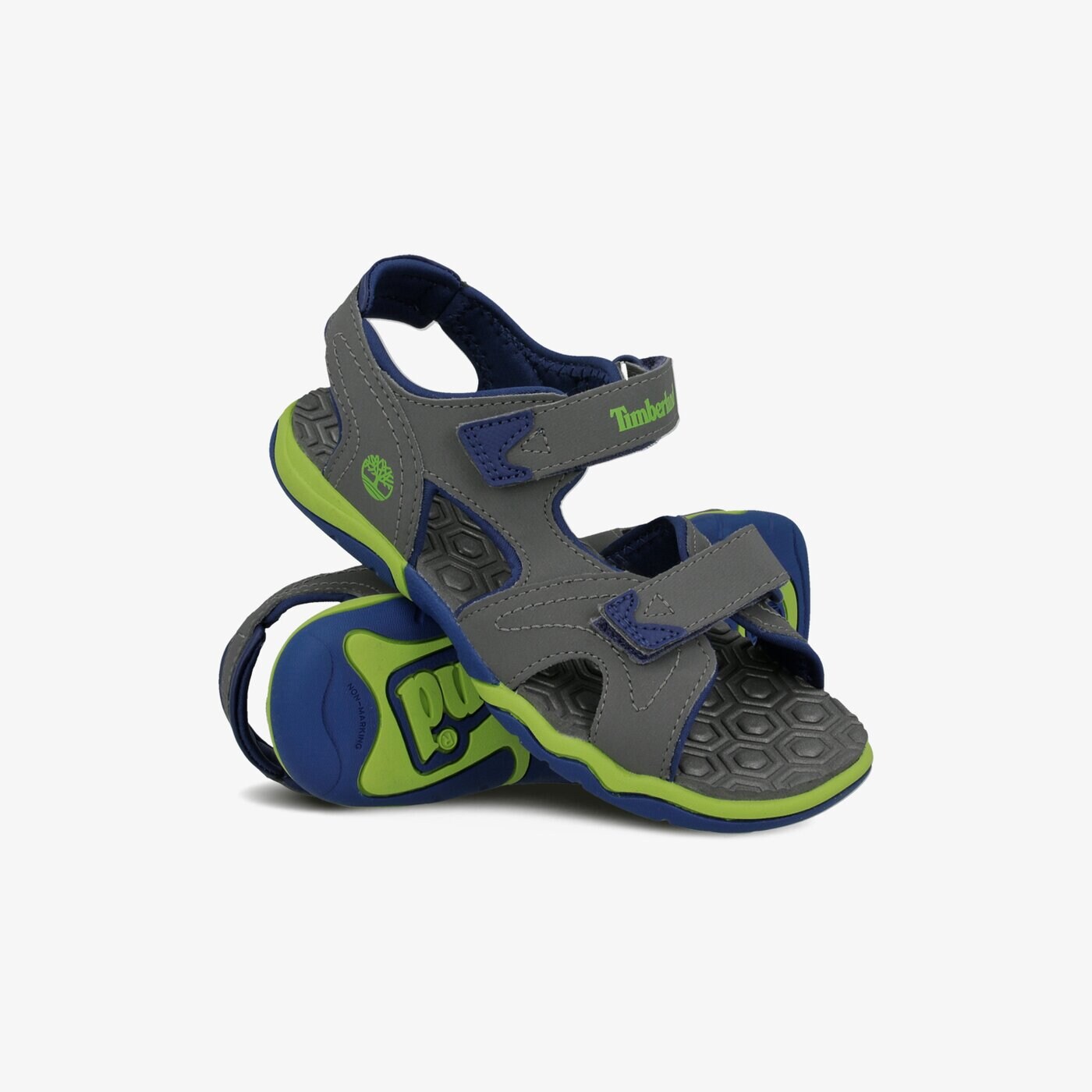 Dziecięce sandały / klapki TIMBERLAND ADVENTURE SEEKER 2 STRAP tb0a1yde0601 kolor szary