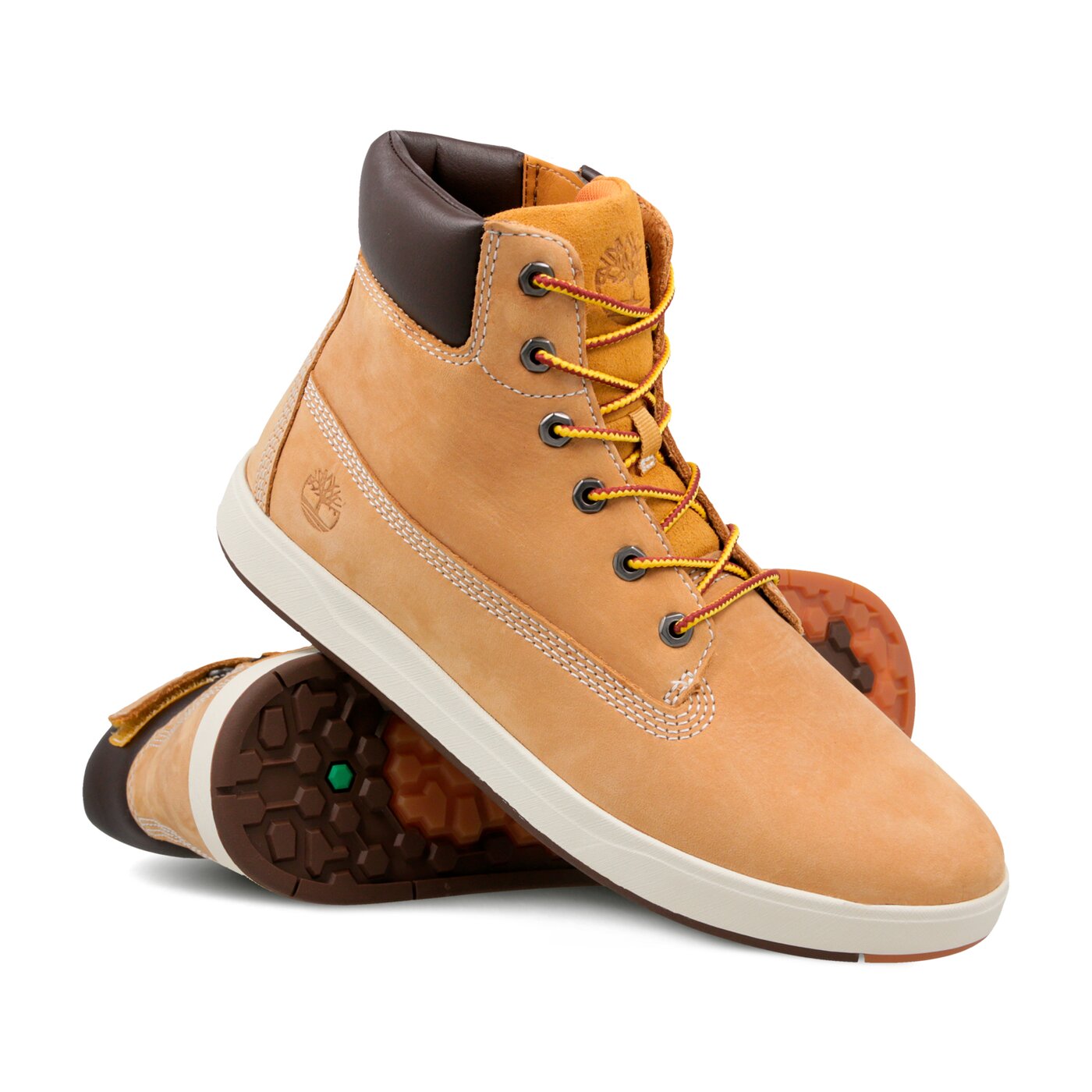 Dziecięce trampki TIMBERLAND DAVIS SQUARE 6 INCH  tb0a1uxf2311 kolor żółty
