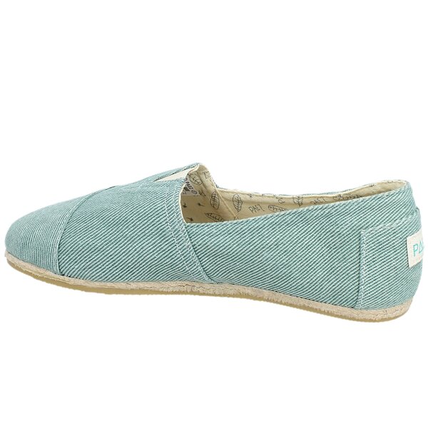 Damskie espadryle PAEZ ORIGINAL RAW 105orapaeaaa0045 kolor zielony