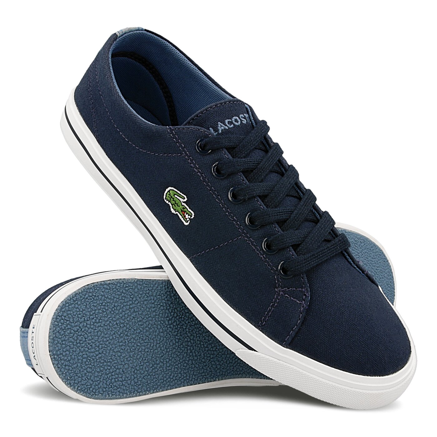 Dziecięce trampki LACOSTE MARCEL 316 2 732spj0105003 kolor granatowy