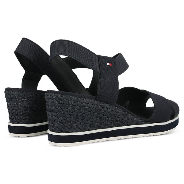 Damskie sandały TOMMY HILFIGER E1285LBASP 1D1 fw0fw01052403 kolor granatowy