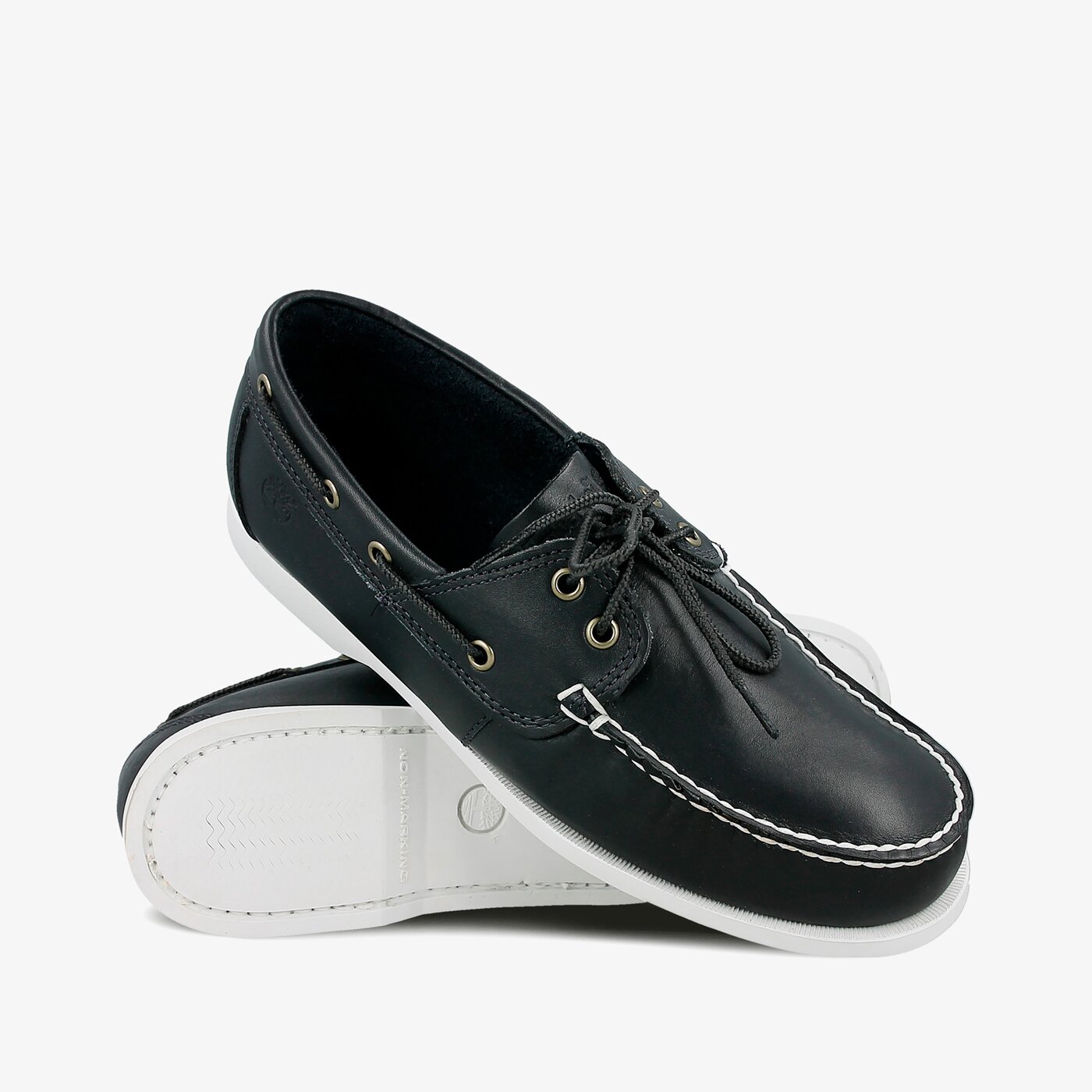 Męskie mokasyny TIMBERLAND CEDAR BAY BOAT SHOE tb0a199p4101 kolor granatowy