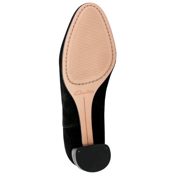 Damskie botki / sztyblety CLARKS GRACE BELLA 26134885 kolor czarny