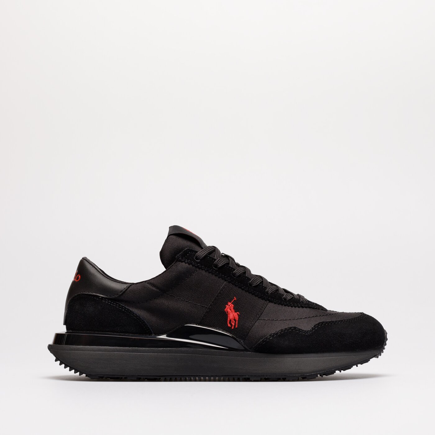 Męskie sneakersy (buty) POLO RL TRAIN 89 PP SNEAKERS LOW TOP LACE  809878008005 kolor czarny