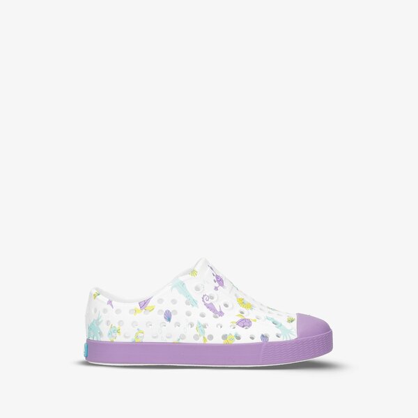 Dziecięce trampki NATIVE JEFFERSON PRINT CHILD 13100101-8968 kolor biały