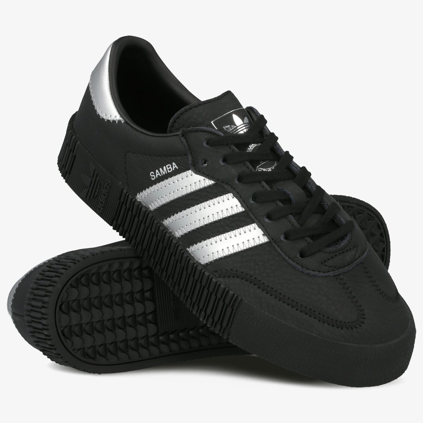 Damskie sneakersy (buty) ADIDAS SAMBAROSE W ee4682 kolor czarny