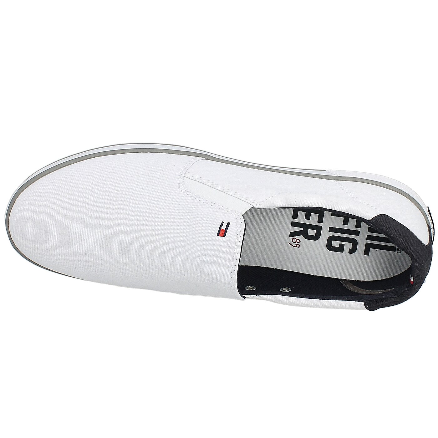 Męskie trampki TOMMY HILFIGER HARLOW 2D fm56820903100 kolor biały