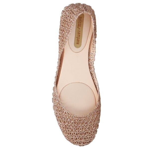 Damskie baleriny (buty) MELISSA CAMPANA PAPEL VII SP AD 3151252326 kolor złoty