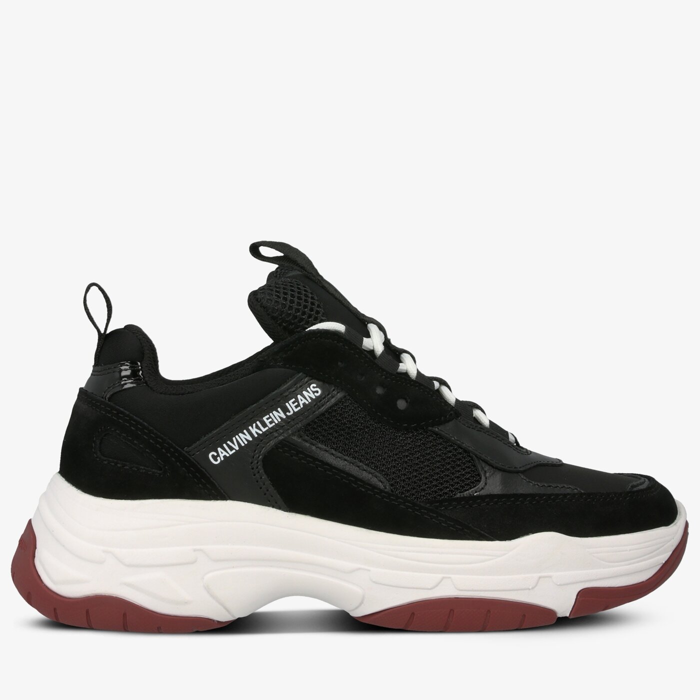 Damskie sneakersy (buty) CALVIN KLEIN MAYA r0802001 kolor czarny