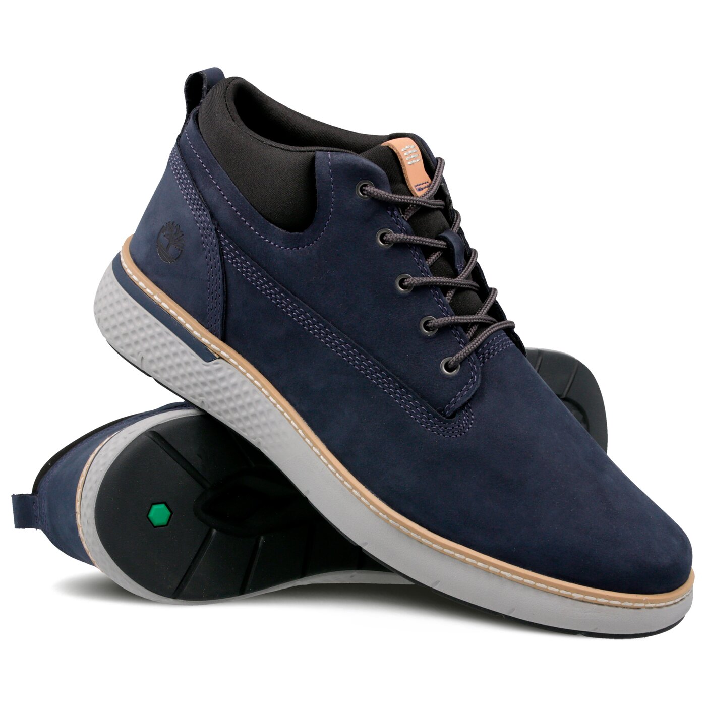 Męskie buty za kostkę TIMBERLAND CROSS MARK PT CHUKKA ca1z8b kolor granatowy