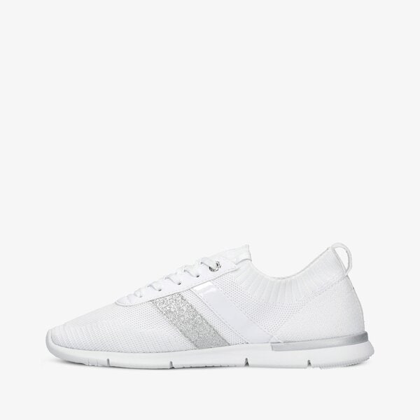 Damskie sneakersy (buty) TOMMY HILFIGER FEMININE LIGHTWEIGHT SNEAKER fw0fw05014ybr kolor biały
