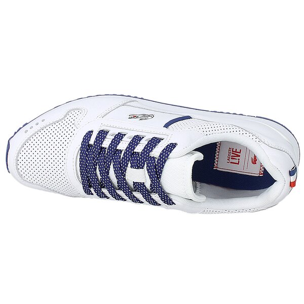 Męskie sneakersy (buty) LACOSTE TRAJET 116 C 731trm0208001 kolor biały