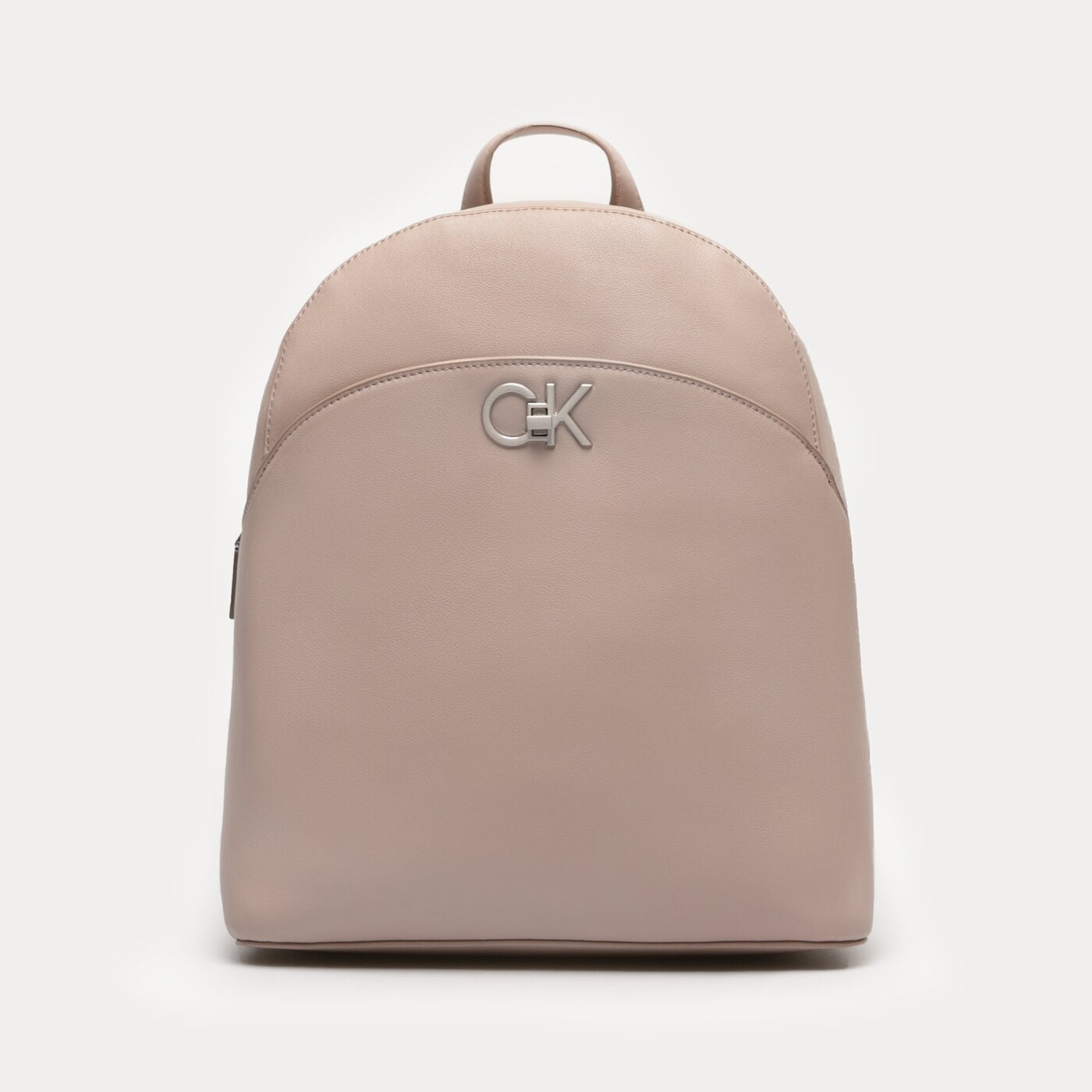 Damski plecak CALVIN KLEIN PLECAK RE-LOCK DOMED BACKPACK k60k611074pe1 kolor beżowy