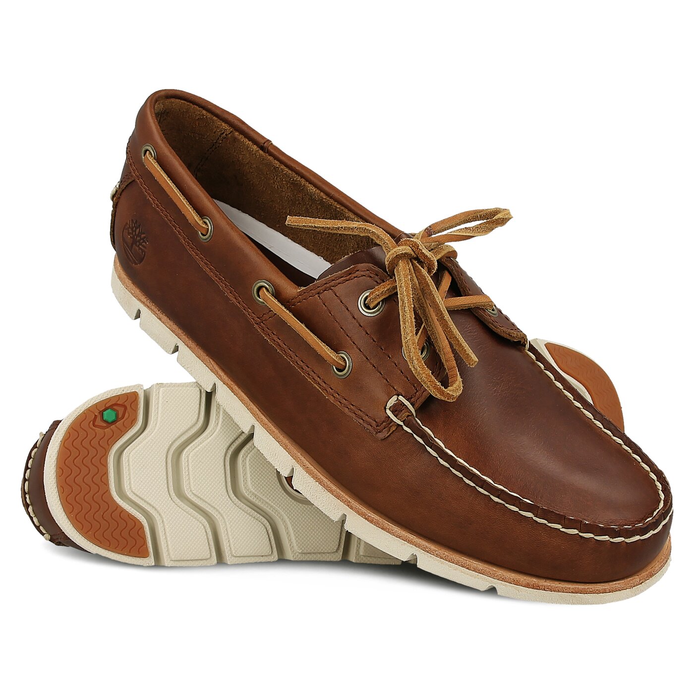 Męskie mokasyny TIMBERLAND TIDELANDS 2 EYE a1bhl kolor brązowy