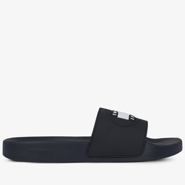 Męskie klapki TOMMY HILFIGER TOMMY JEANS SEASONAL FLAG SLIDE em0em00471c87 kolor granatowy