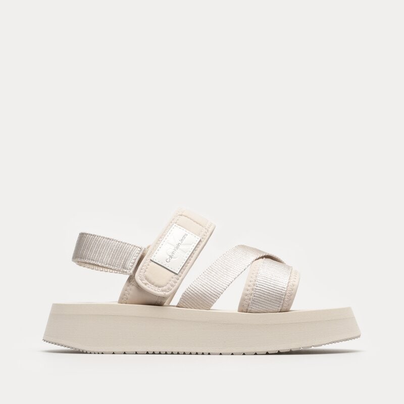CALVIN KLEIN PREFRESATO SANDAL BADGE