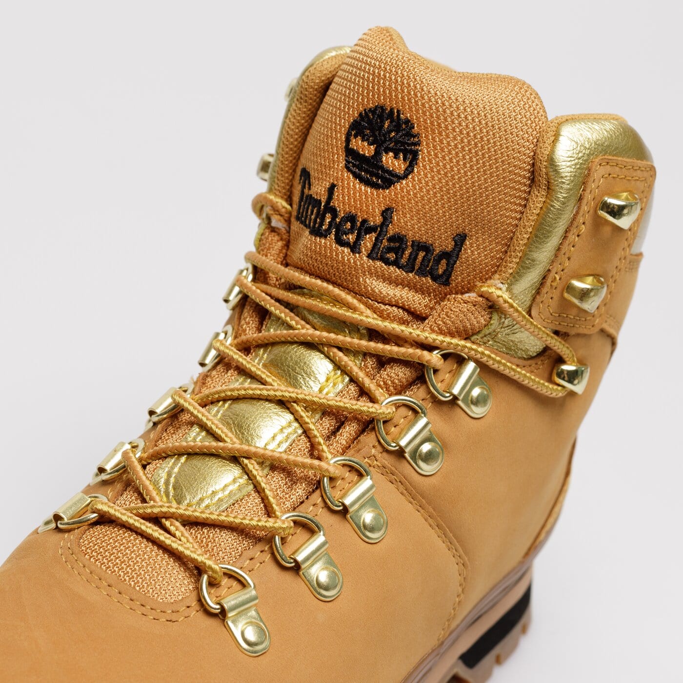Damskie buty outdoor (trekkingowe) TIMBERLAND EURO HIKER F/L WP BOOT tb0a44252311 kolor żółty