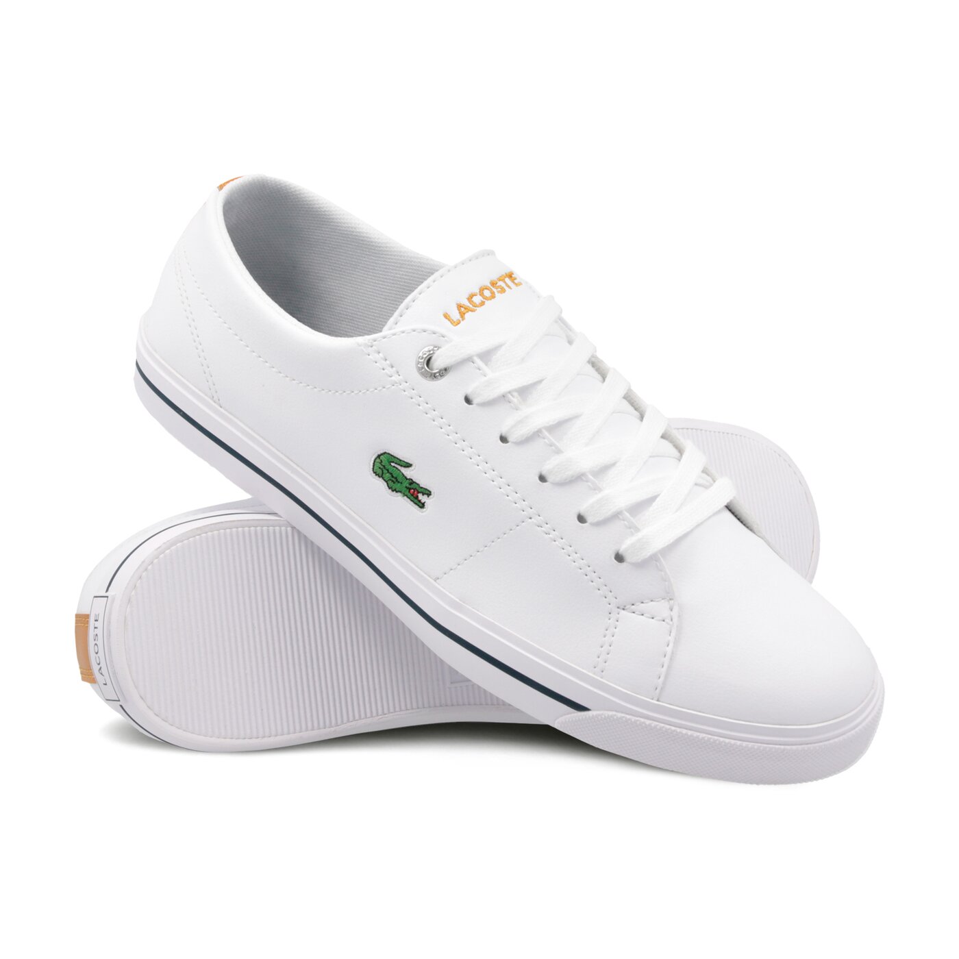 Dziecięce sneakersy (buty) LACOSTE RIBERAC 418 1 736caj0021438 kolor biały